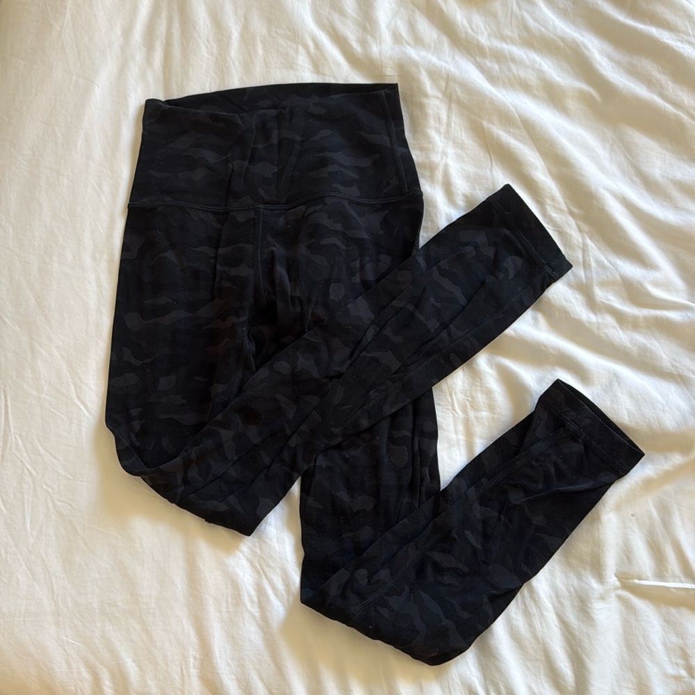 Lululemon Black Camo Align Leggings